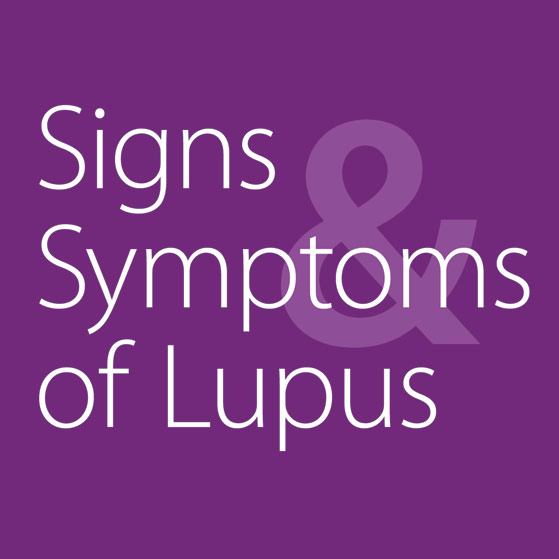 Lupus Infographic - What Might My Symptoms Be?